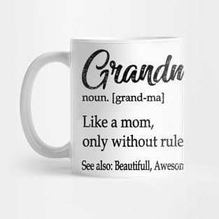 grandma mothers day Mug